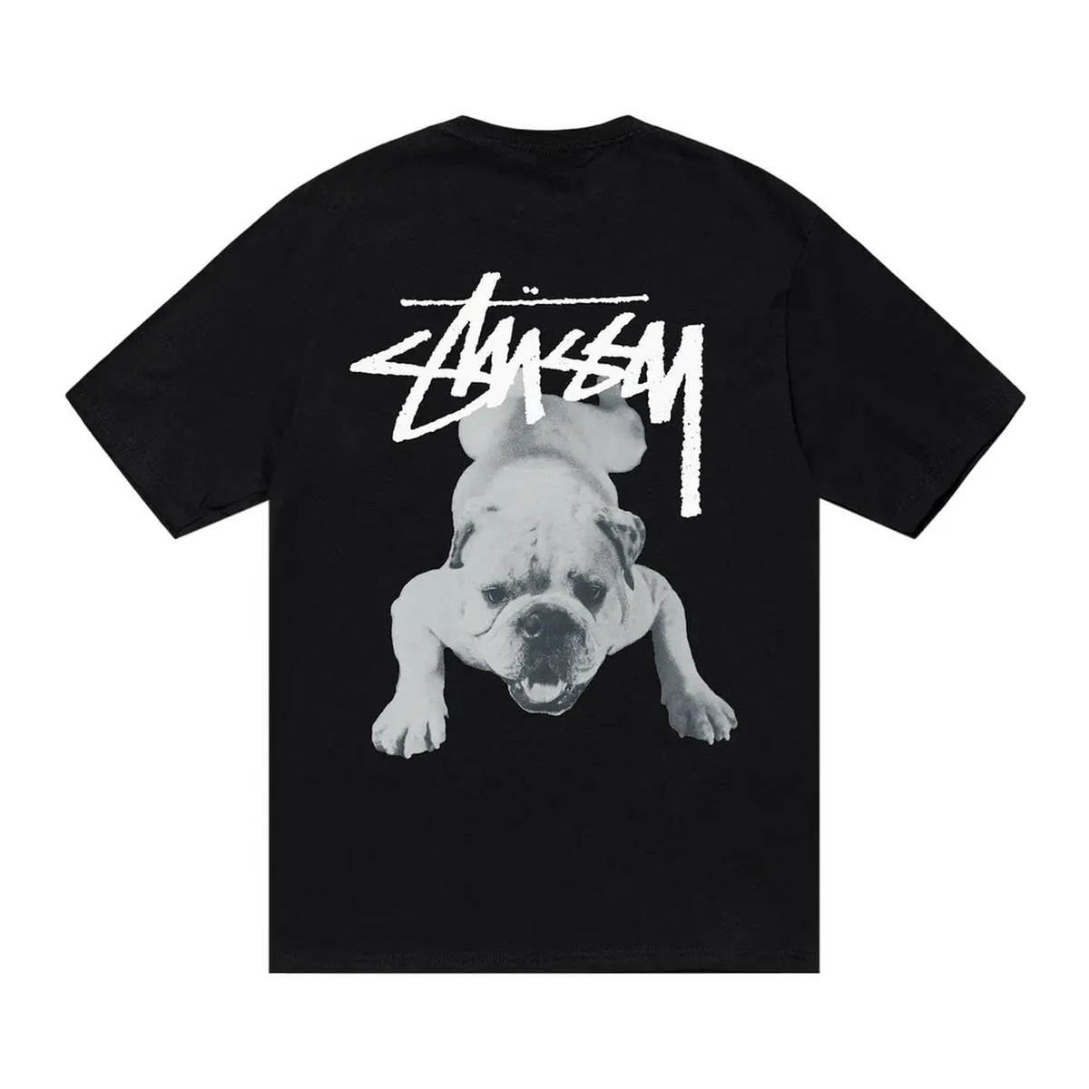 Stussy Stock Dog Tee Black