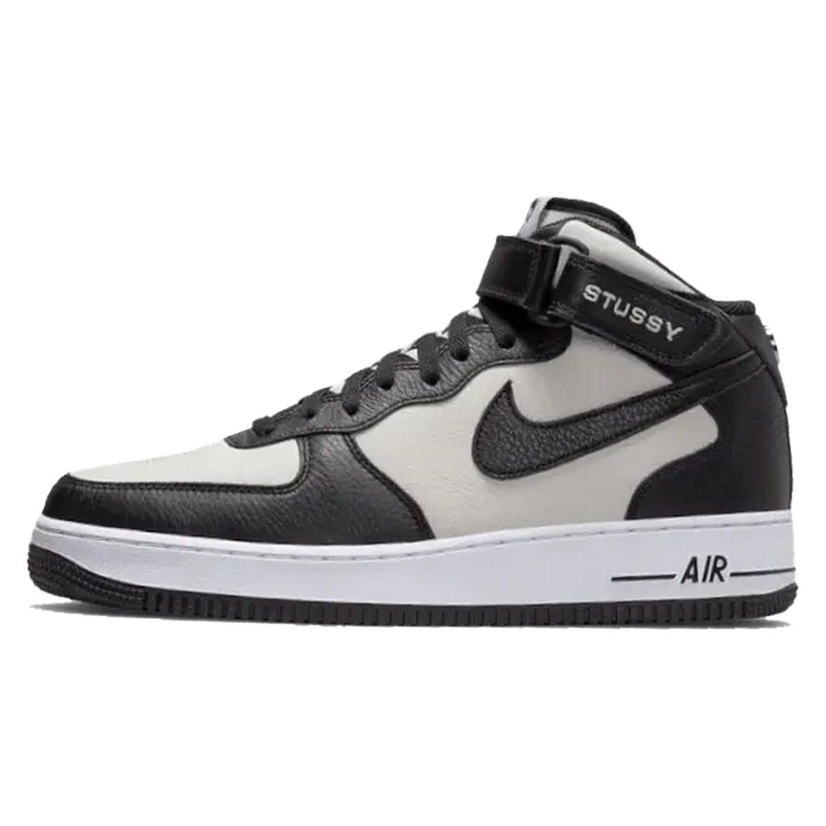 Stussy x Nike Air Force 1 Mid Grey Black
