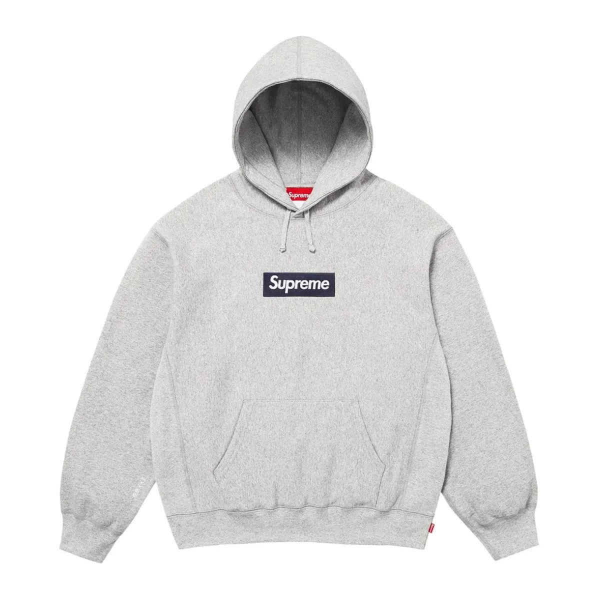 Supreme Box Logo Hooded Sweatshirt Grey (FW25)