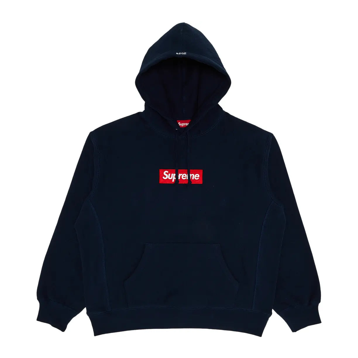 Mikina Supreme Box Logo Hooded Sweatshirt Navy (FW24)