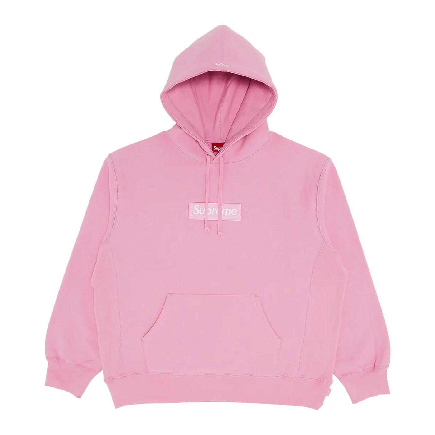 Supreme Box Logo Hooded Sweatshirt růžová (FW24)