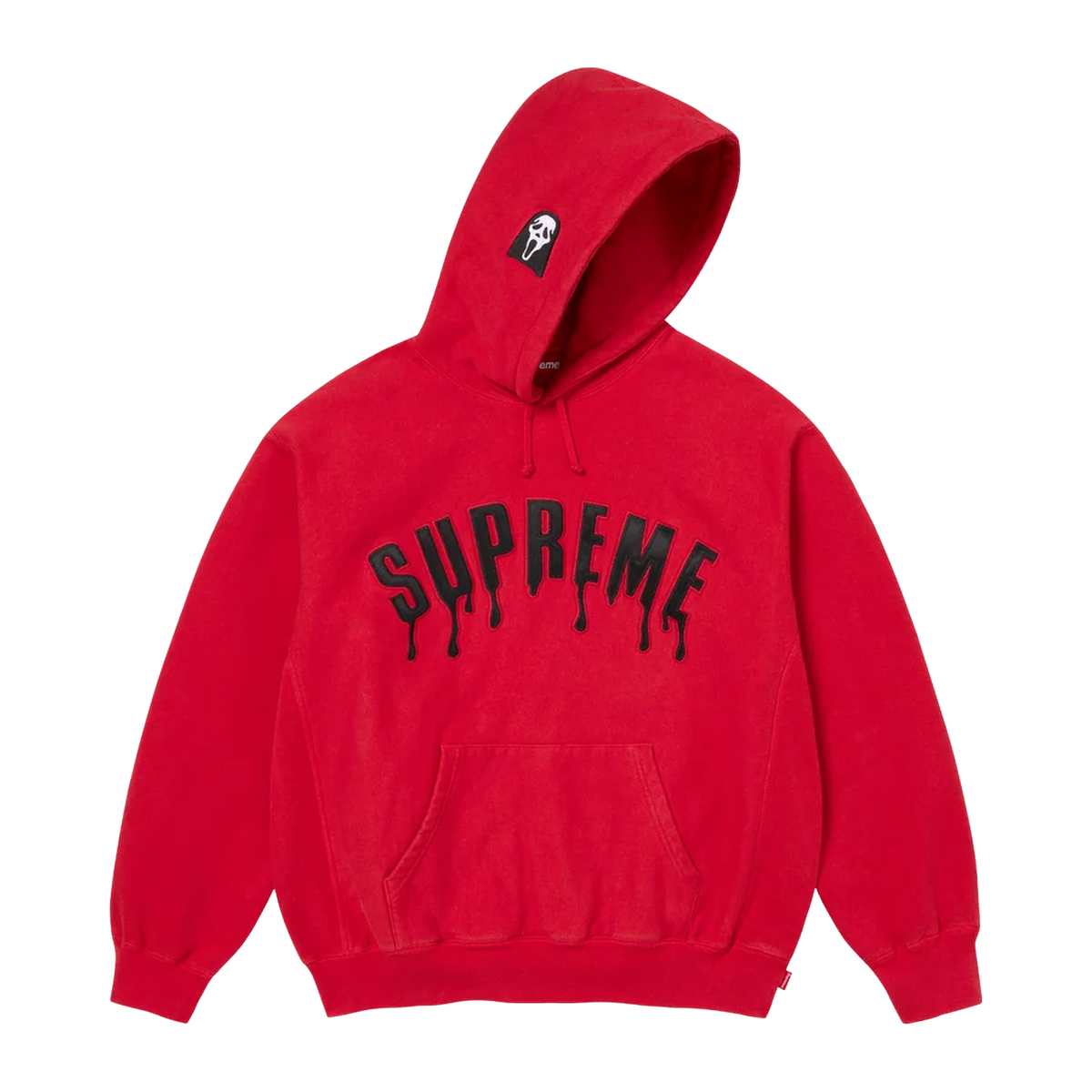 Mikina Supreme Ghostface Arc Hooded Sweatshirt 'Red'