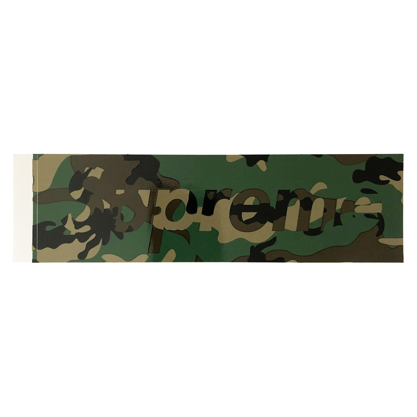 Supreme Green Camo Box Logo