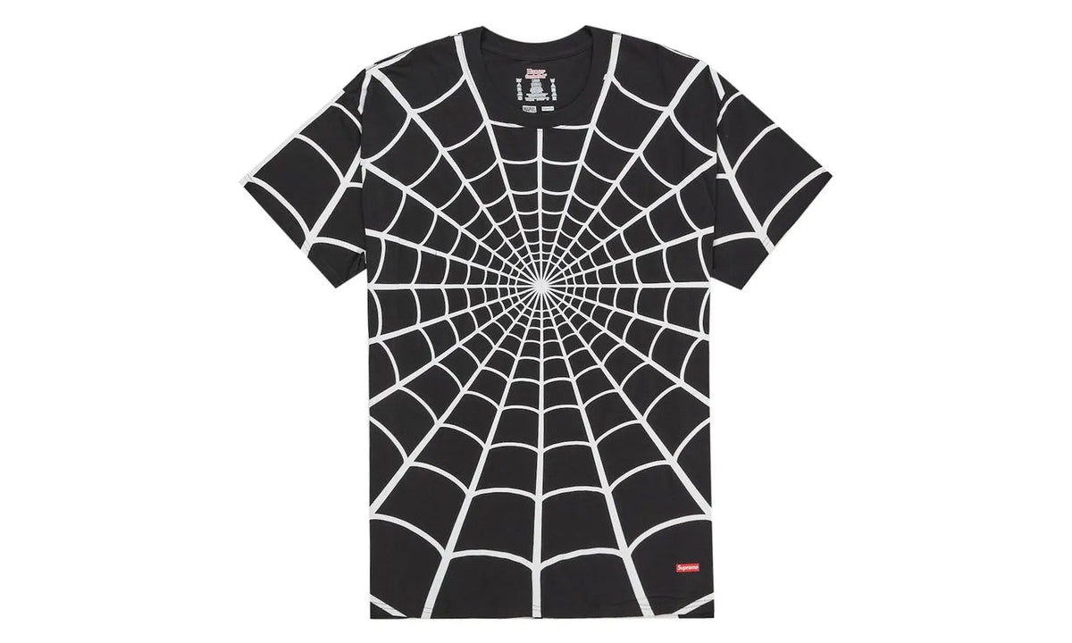 Supreme Hanes Spider-Man Tagless Tees Black