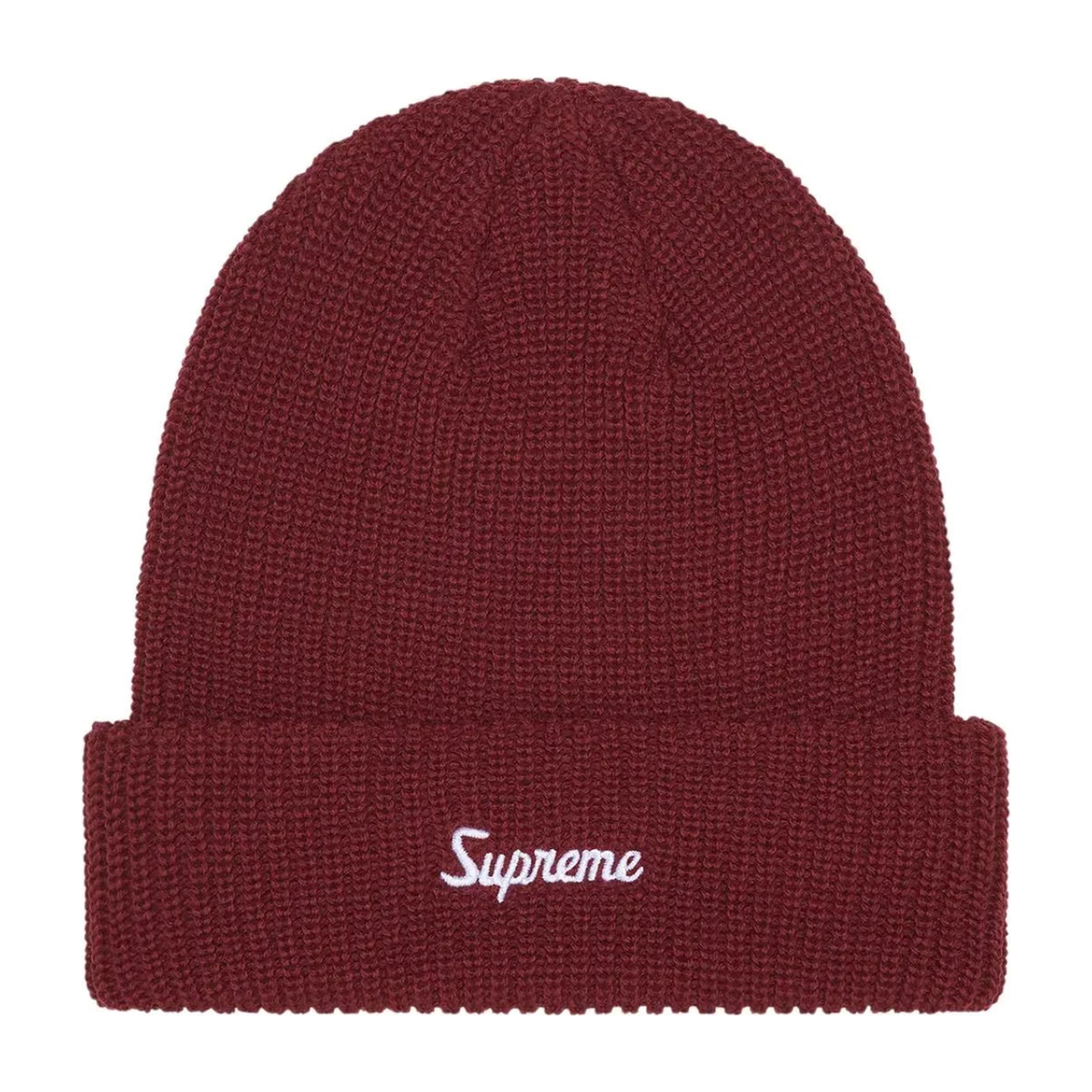 Supreme Loose Gauge Beanie Cardinal