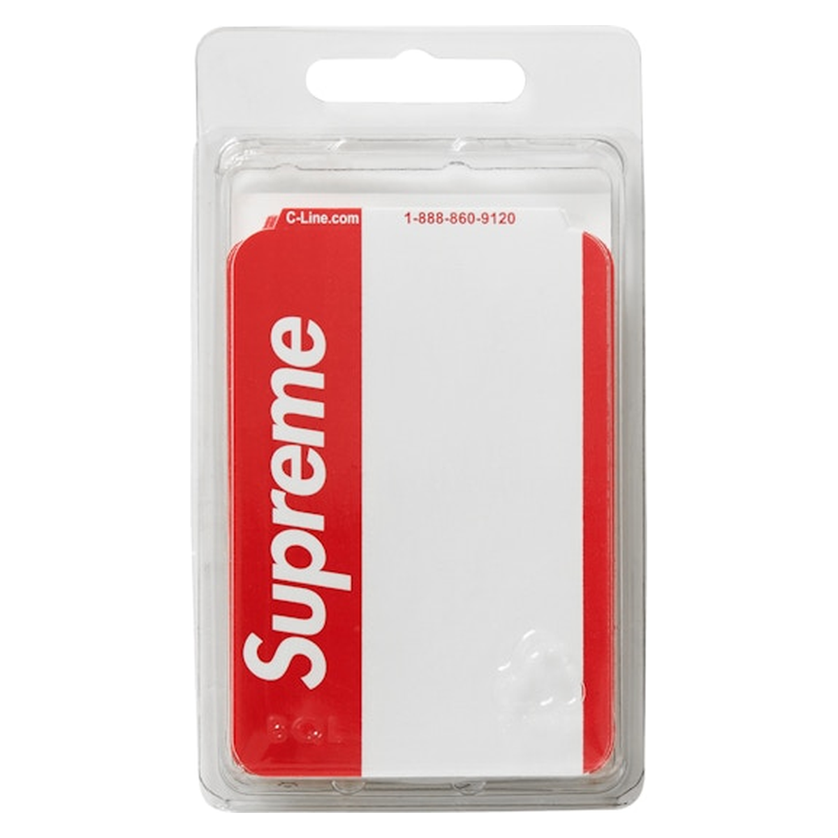 Supreme Name Badge Stickers