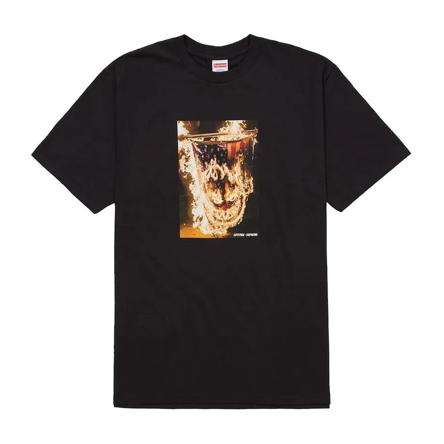 Supreme Spitfire Flag Tee Black