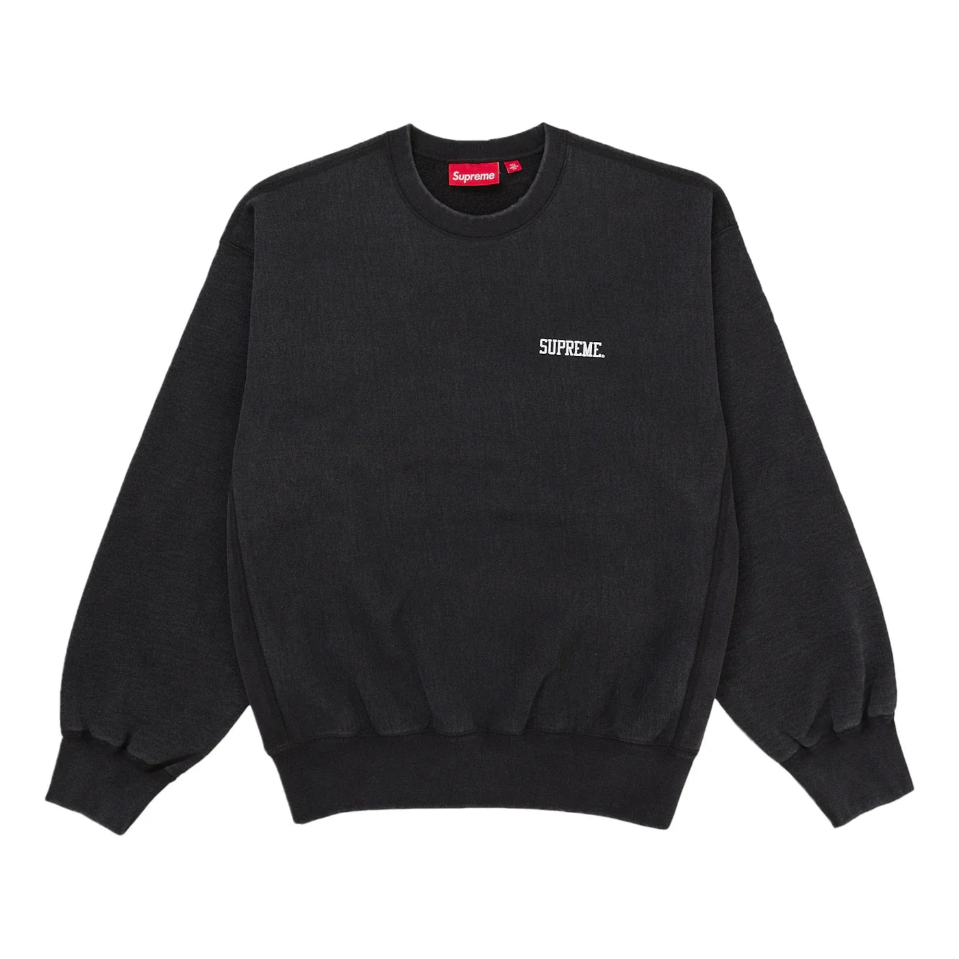Supreme Washed Crewneck Black