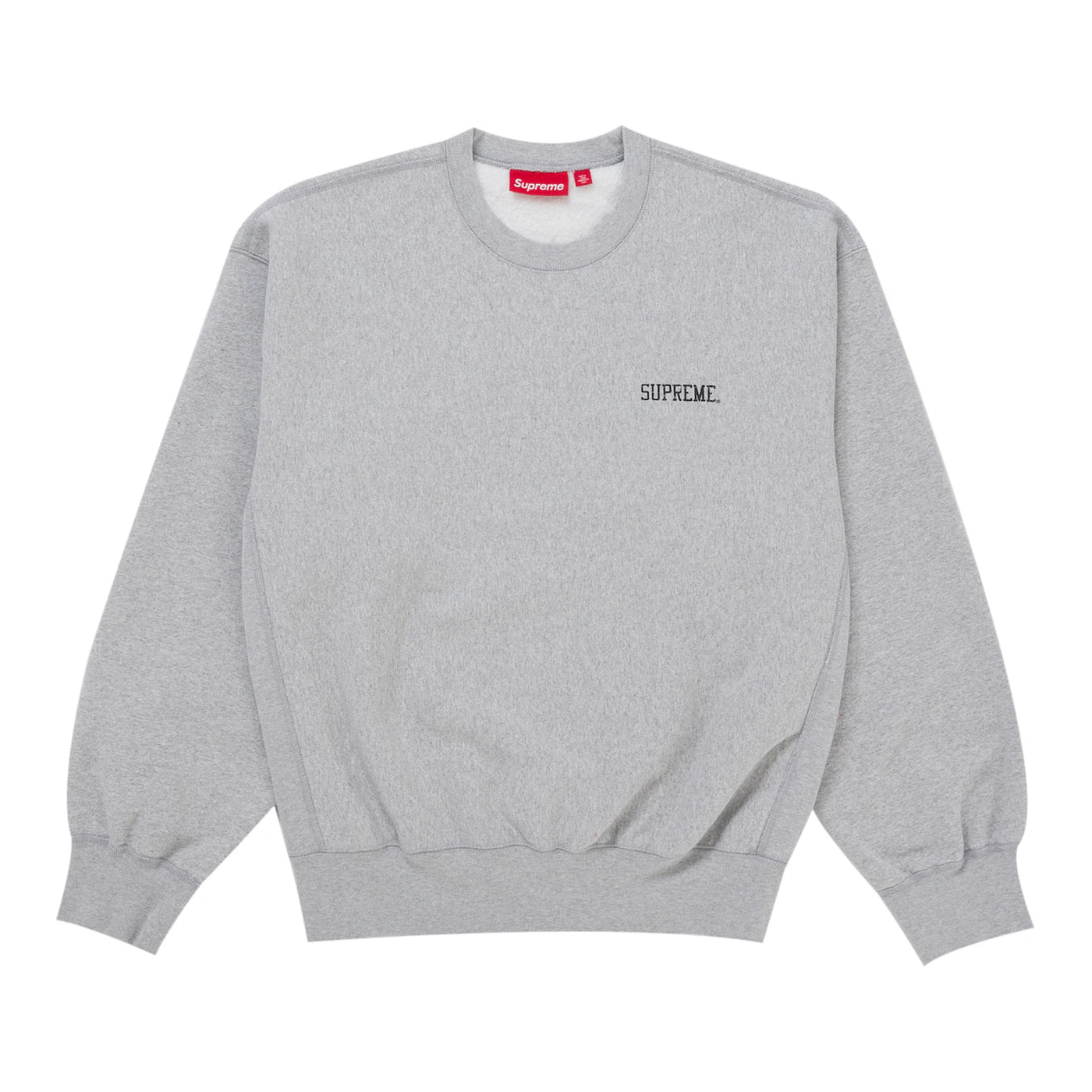 Supreme Washed Crewneck Grey