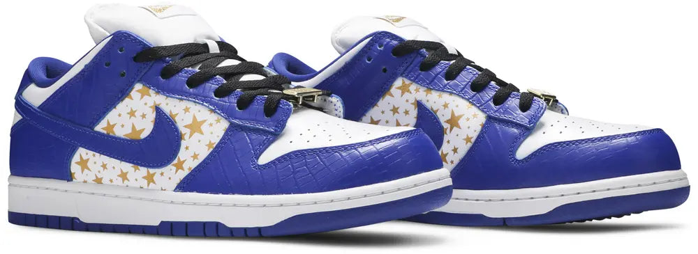 Nike SB Dunk Low Supreme Stars Hyper Royal