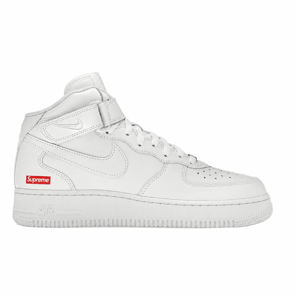 Supreme x Nike Air Force 1 Mid White