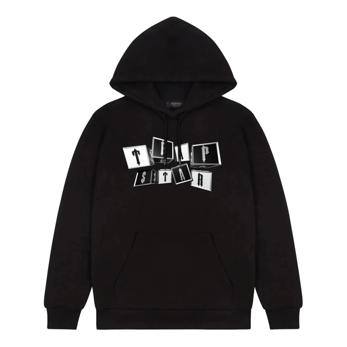 Trapstar Irongate Blocks Hoodie Black