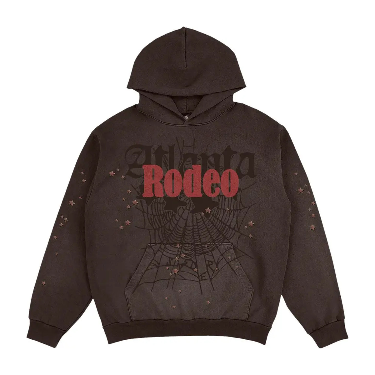 Travis Scott Cactus Jack x Sp5der Days Before Rodeo Hoodie Brown