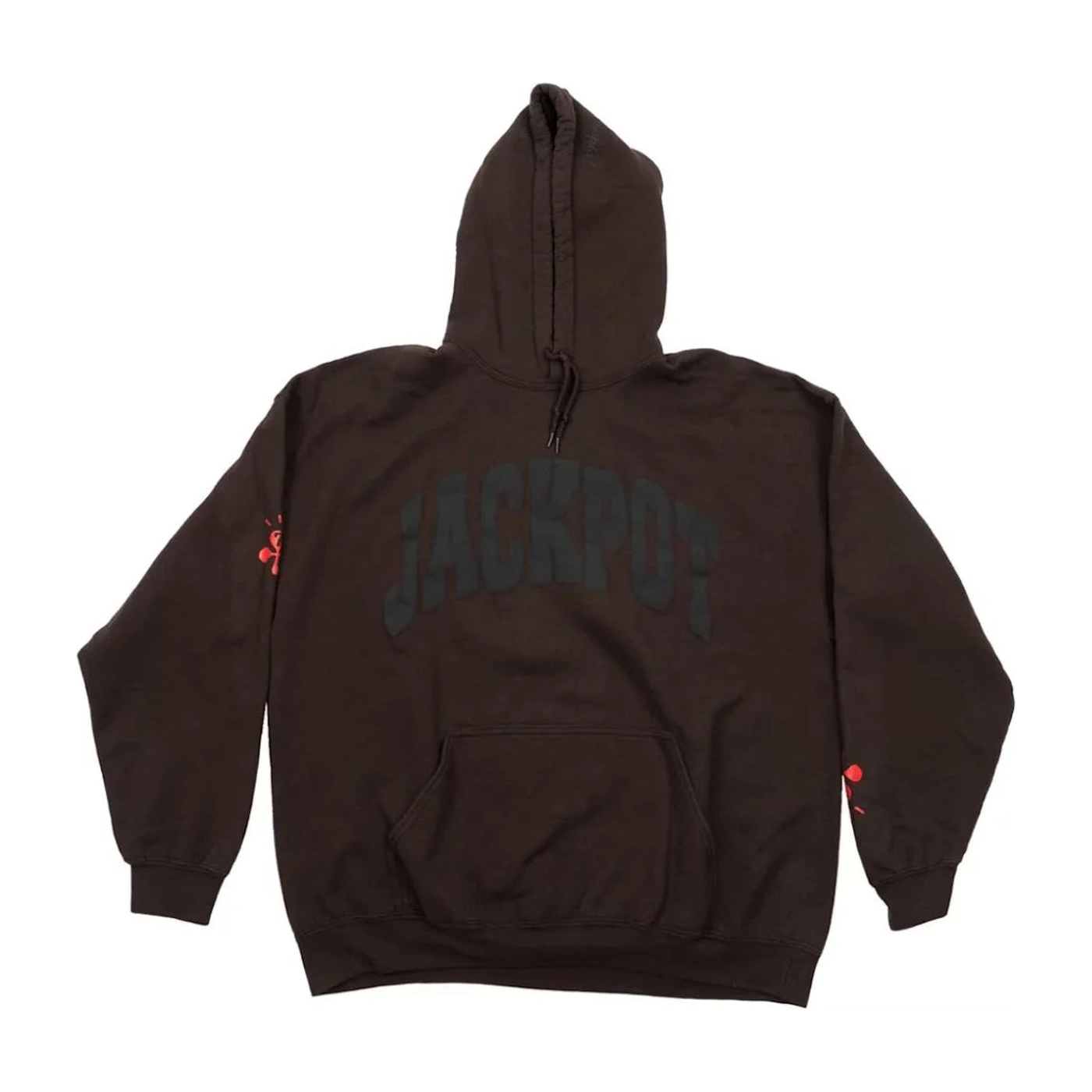 Travis Scott Road to Utopia Las Vegas Jackpot Hoodie Brown