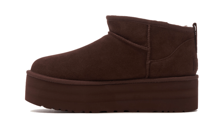 Dámské kozačky UGG Classic Ultra Mini Platform Boot Burnt Cedar