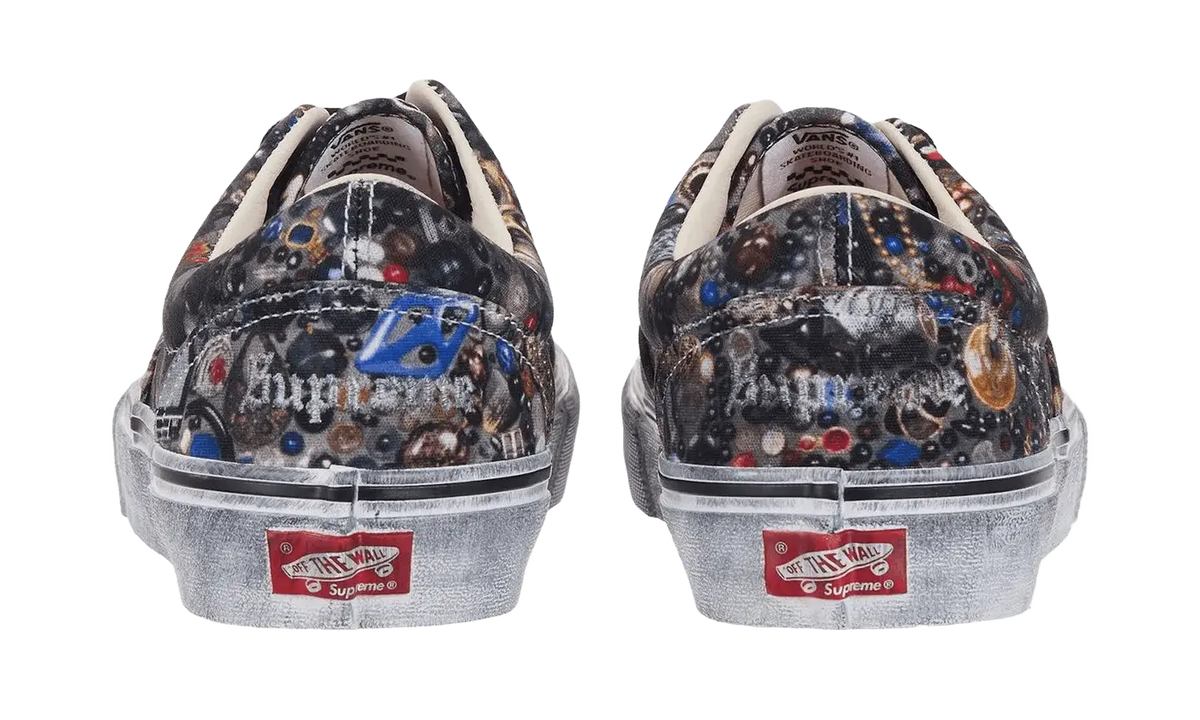 Vans Era Supreme x Mike Kelley Grey