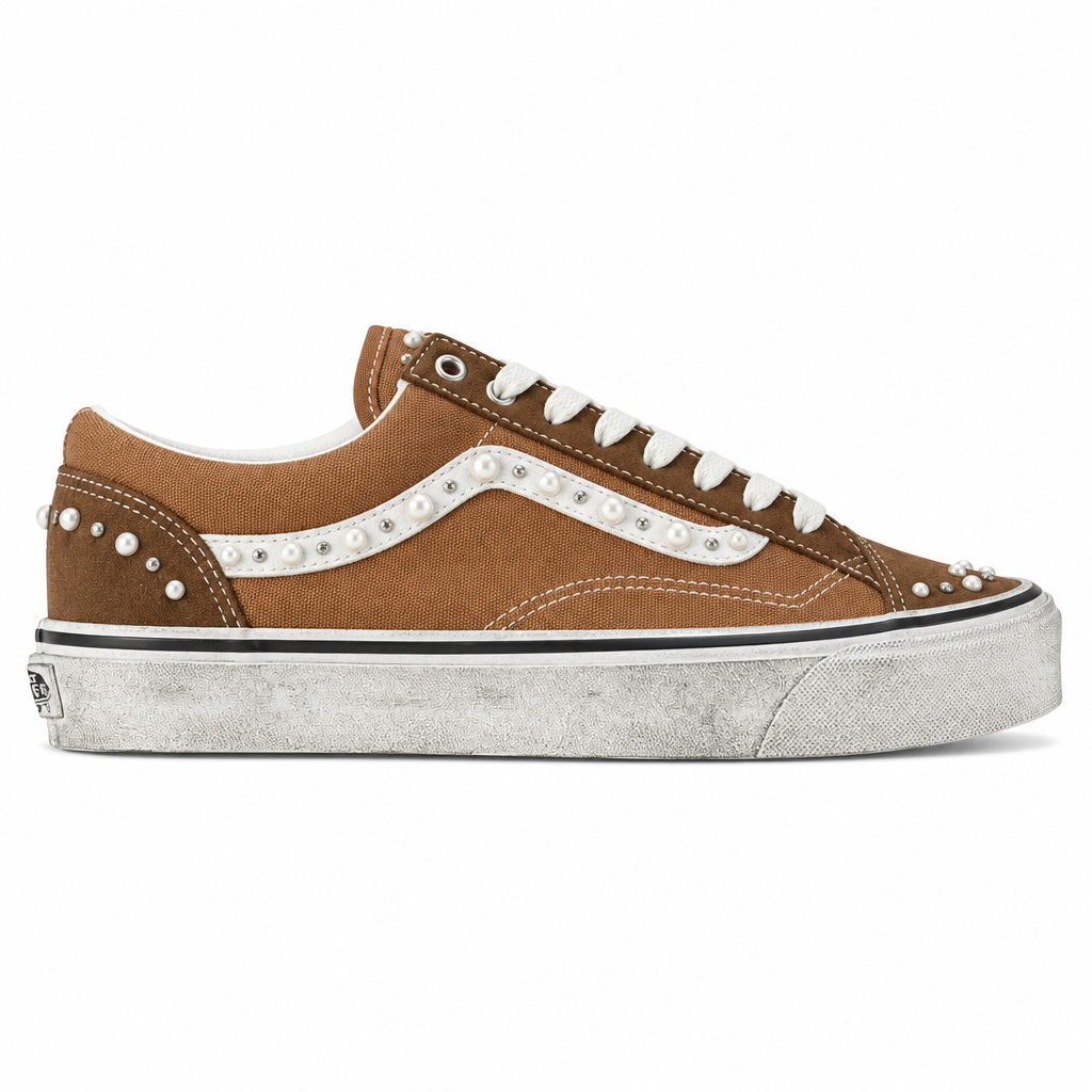 Vans LX Old Skool 36 Pearlized Pack Vintage Cocoa Brown