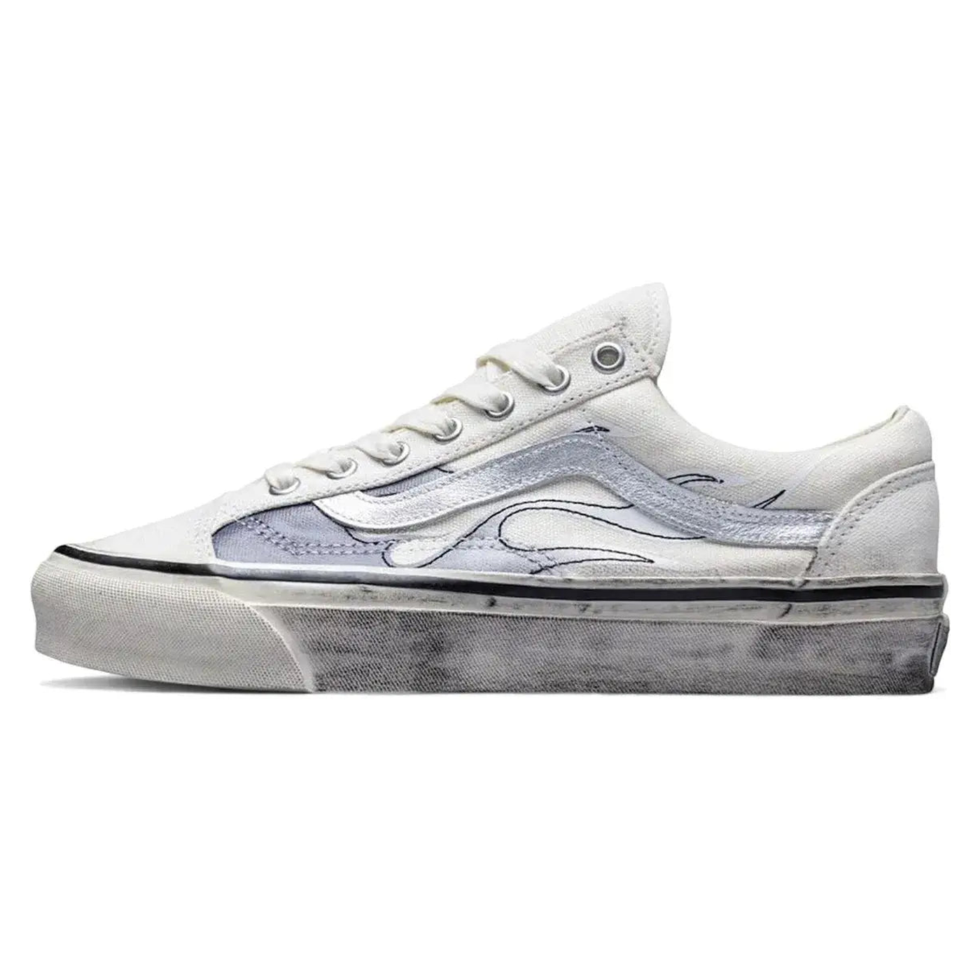 Vans LX Old Skool Archive Flame White