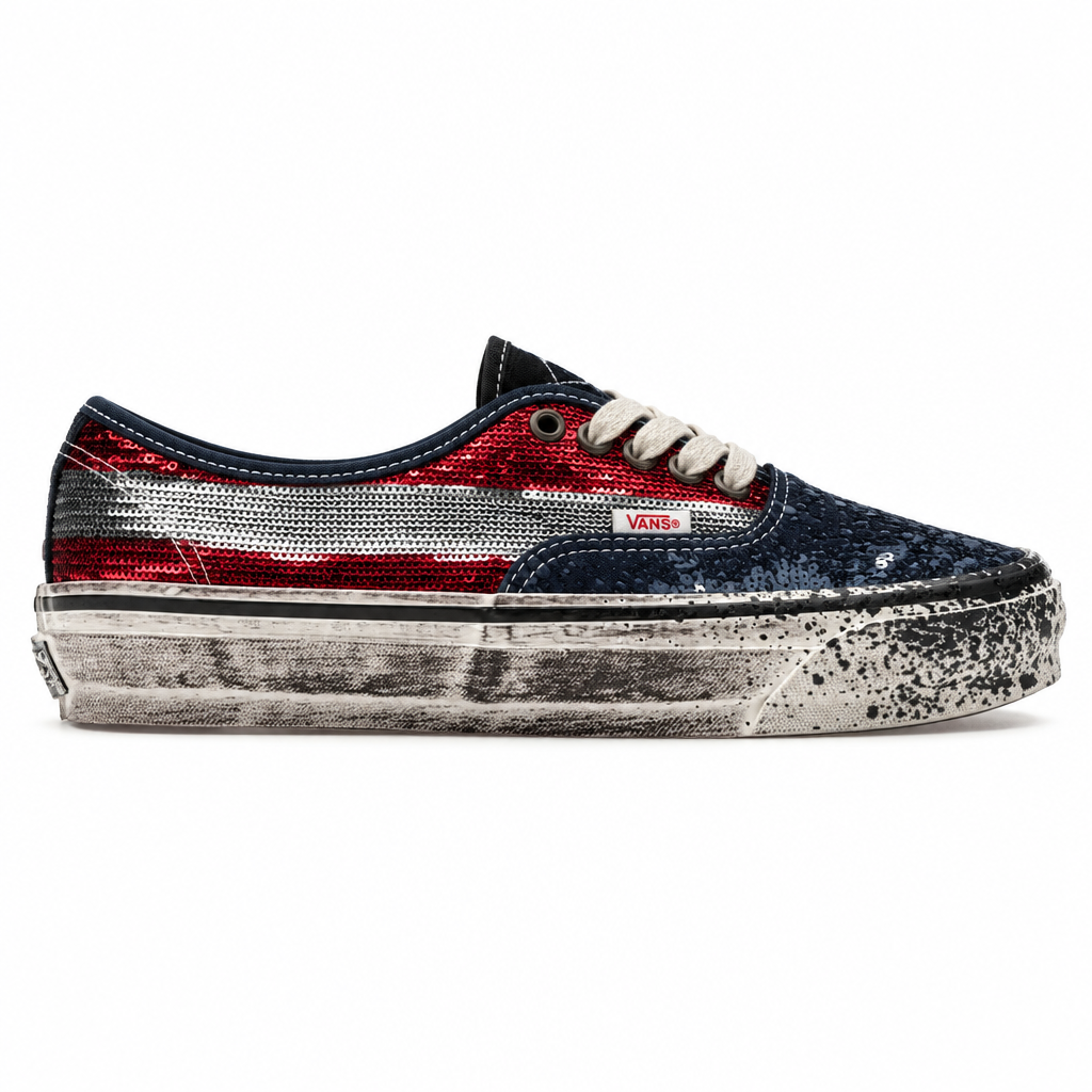 Vans Premium Authentic La Habana Red Navy