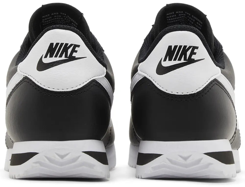Nike Cortez Leather Black White