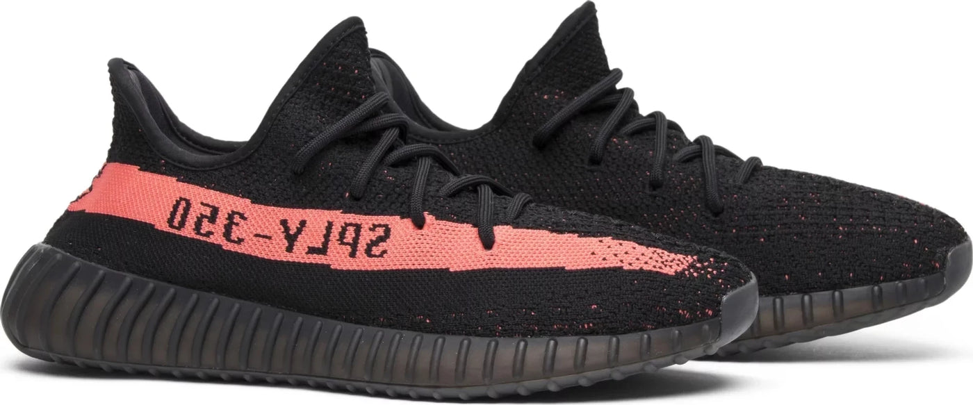 Yeezy Boost 350 V2 Core Black Red "Redstripe"