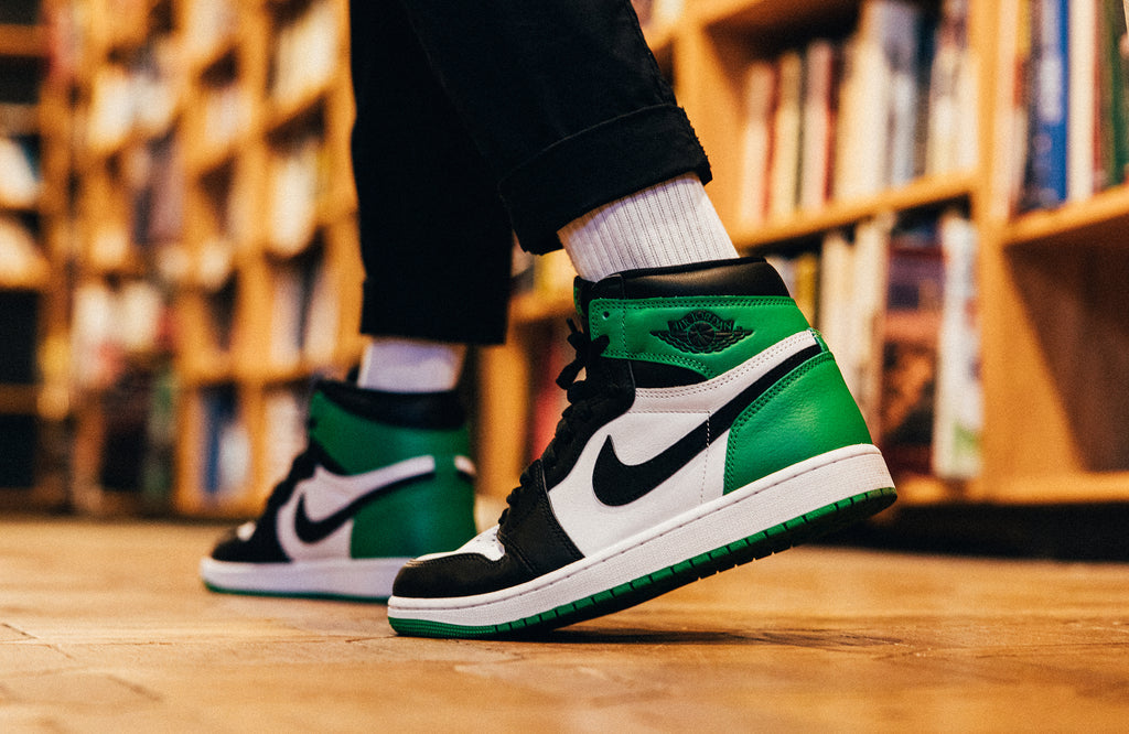 Air Jordan 1 HIgh Retro OG Lucky Green: Odkrywanie Ikonicznego Buta