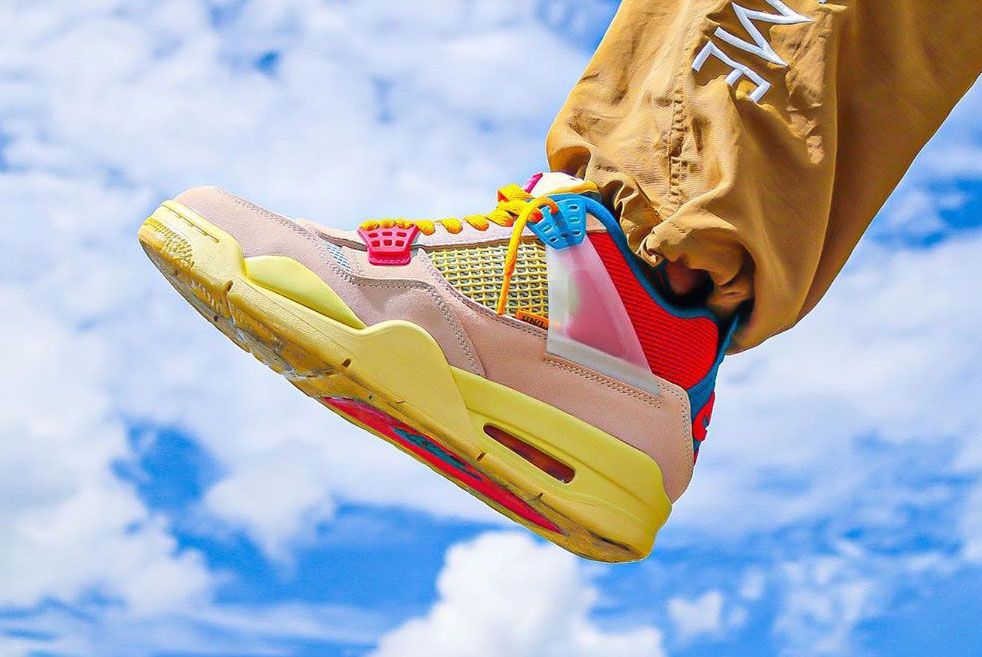 Buty Air Jordan 4 Retro Union Guava Ice: Wyjątkowy design i komfort na wyższym poziomie