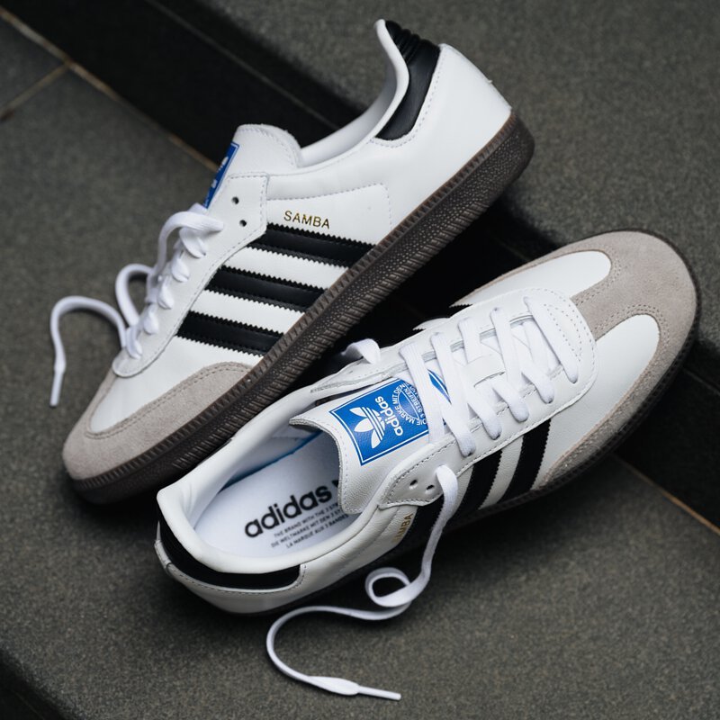 Adidas Samba OG Cloud White Core Black: Klasyczny Sneaker o Ponadczasowym Stylu