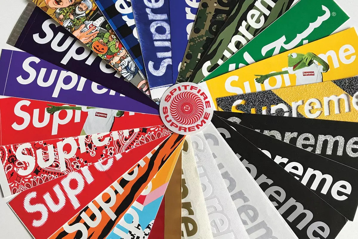 Kultowe naklejki Supreme: Wyrażenie twórczej ekspresji i kultura miejska