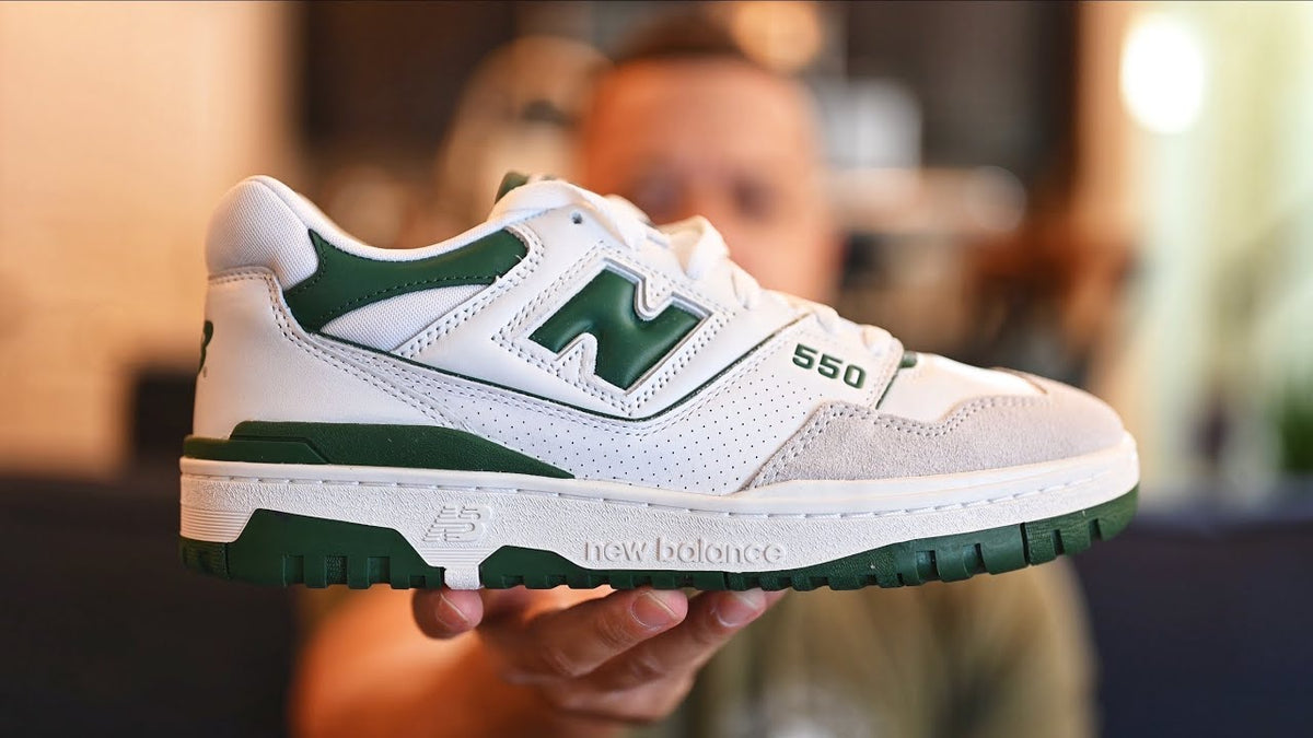 Odkrywając Styl i Komfort: New Balance 550 White Green