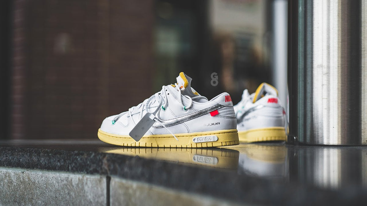 Nike Dunk Low Off White Lot 1: Kultowy model z wyjątkowym designem