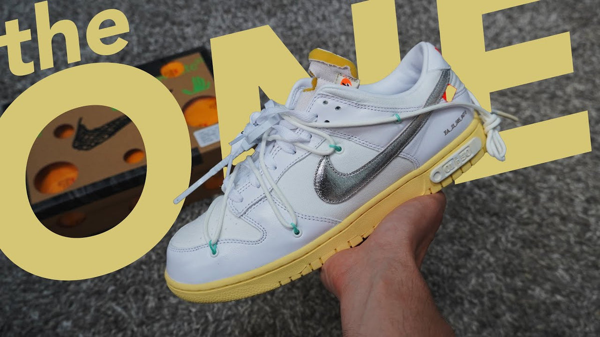 Nike Dunk Low Off White Lot 1 – Rozwinięcie ikonicznych butów