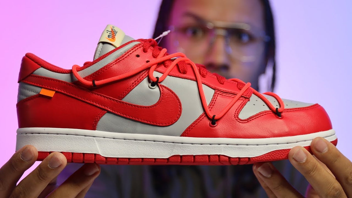 Odkrywamy Nike Dunk Low Off White University Red