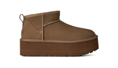UGG Classic Ultra Mini Platform Boot Light Bronze (Women's)