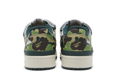 Bape x adidas Forum 84 Low 30th Anniversary Green Camo