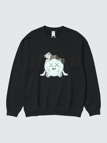 KAWS UNIVERSE UT Crewneck Black