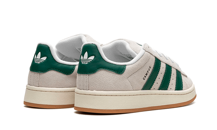 adidas Campus 00s Crystal White Dark Green