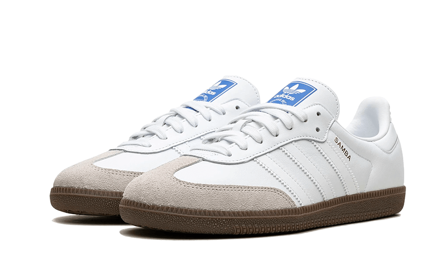 adidas Samba Cloud White Blue Gum