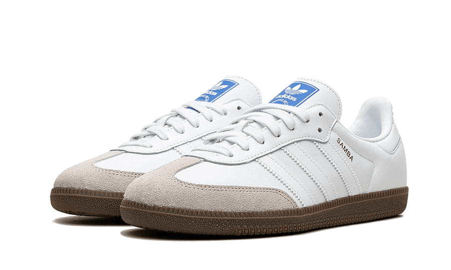 adidas Samba Cloud White Blue Gum