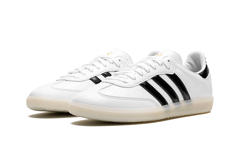 adidas Samba Jason Dill White Black Patent