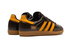 adidas Samba OG Tmavě hnědá žlutá