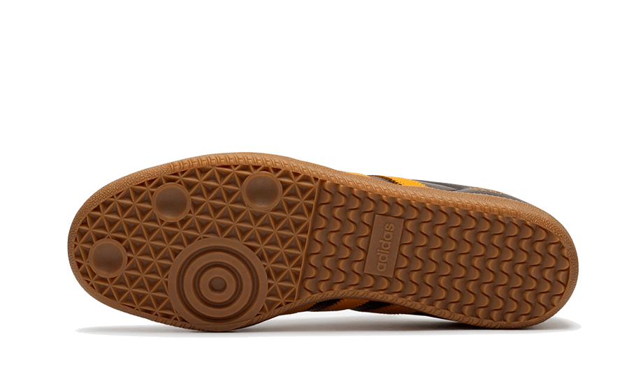 adidas Samba OG Tmavě hnědá žlutá