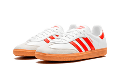 adidas Samba OG White Solar Red Gum