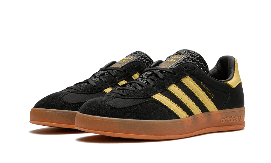 adidas Gazelle Indoor Core Black Almost Yellow