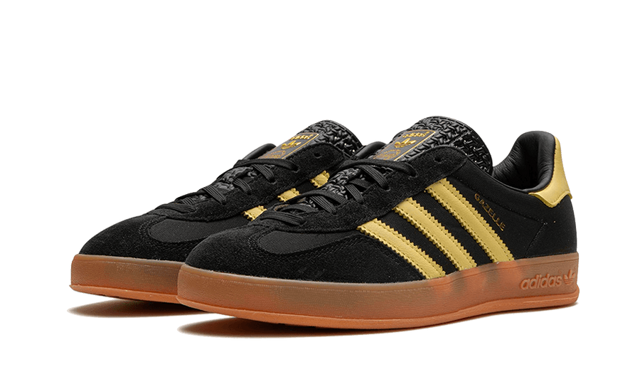 adidas Gazelle Indoor Core Black Almost Yellow