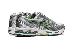 Asics Gel-Kayano 14 White Pure Silver Slate Grey Sage