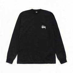 Stussy Basic Longsleeve Tee Black