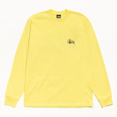 Basic Stussy LS Tee Lemon