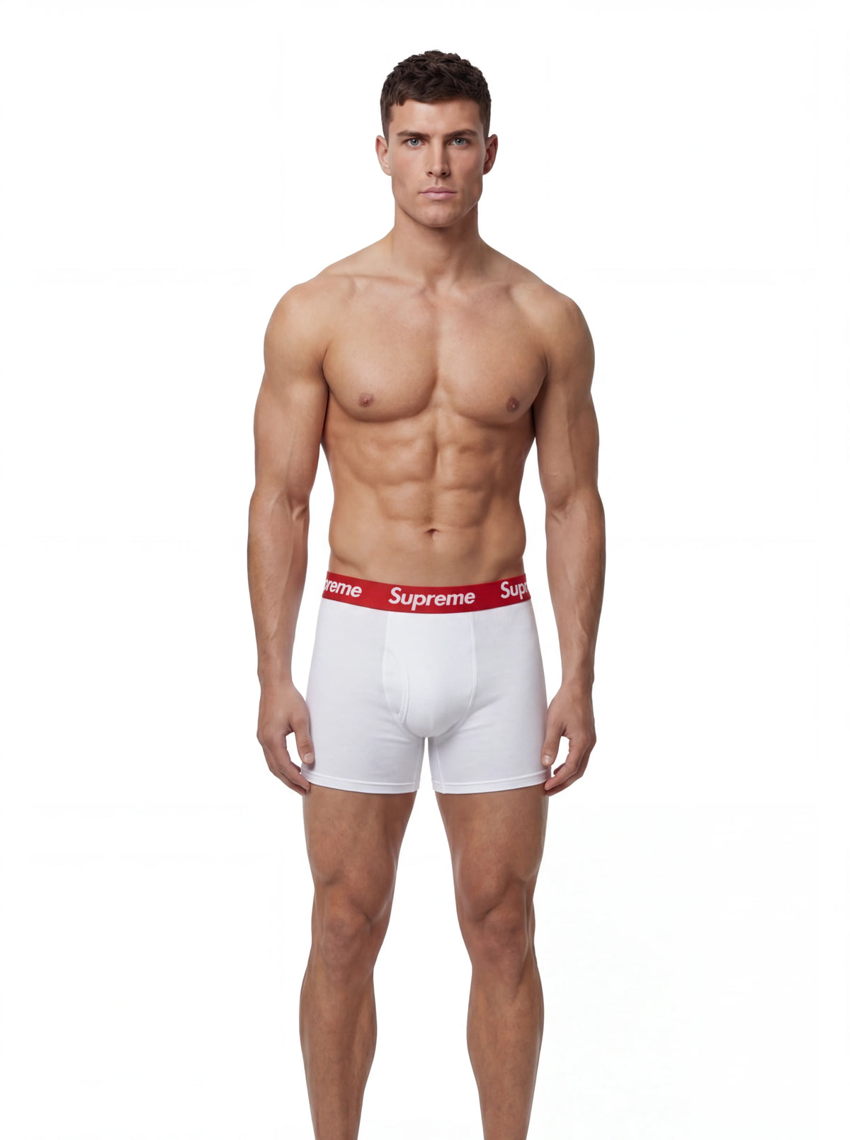 Supreme Boxer Briefs White