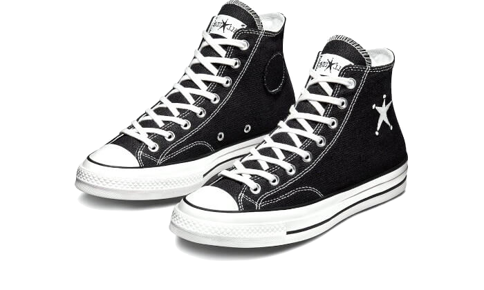 Stussy x Converse Chuck Taylor All-Star 70 Hi Black